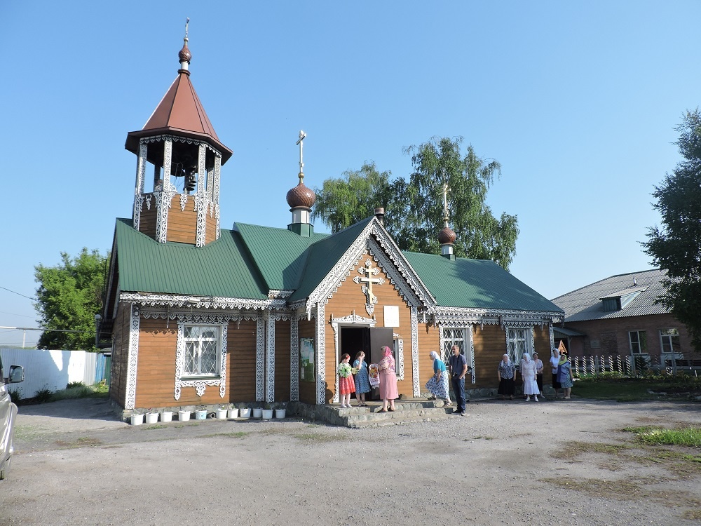    Храм на станции Евсино. Фото Анны Зубаревой