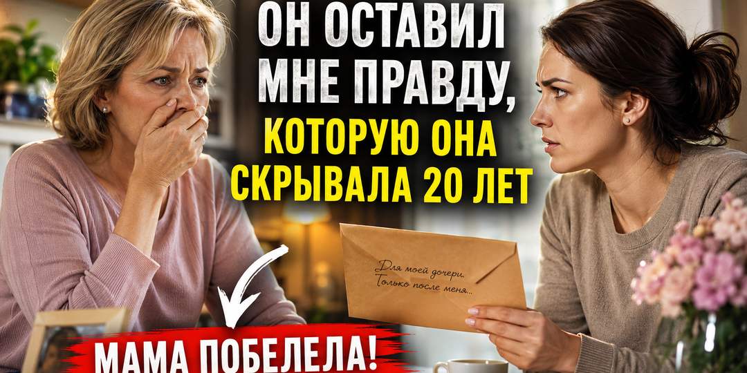 «Когда нотариус передал мне конверт отца, мама побелела: “Он не имел права рассказывать тебе правду”»