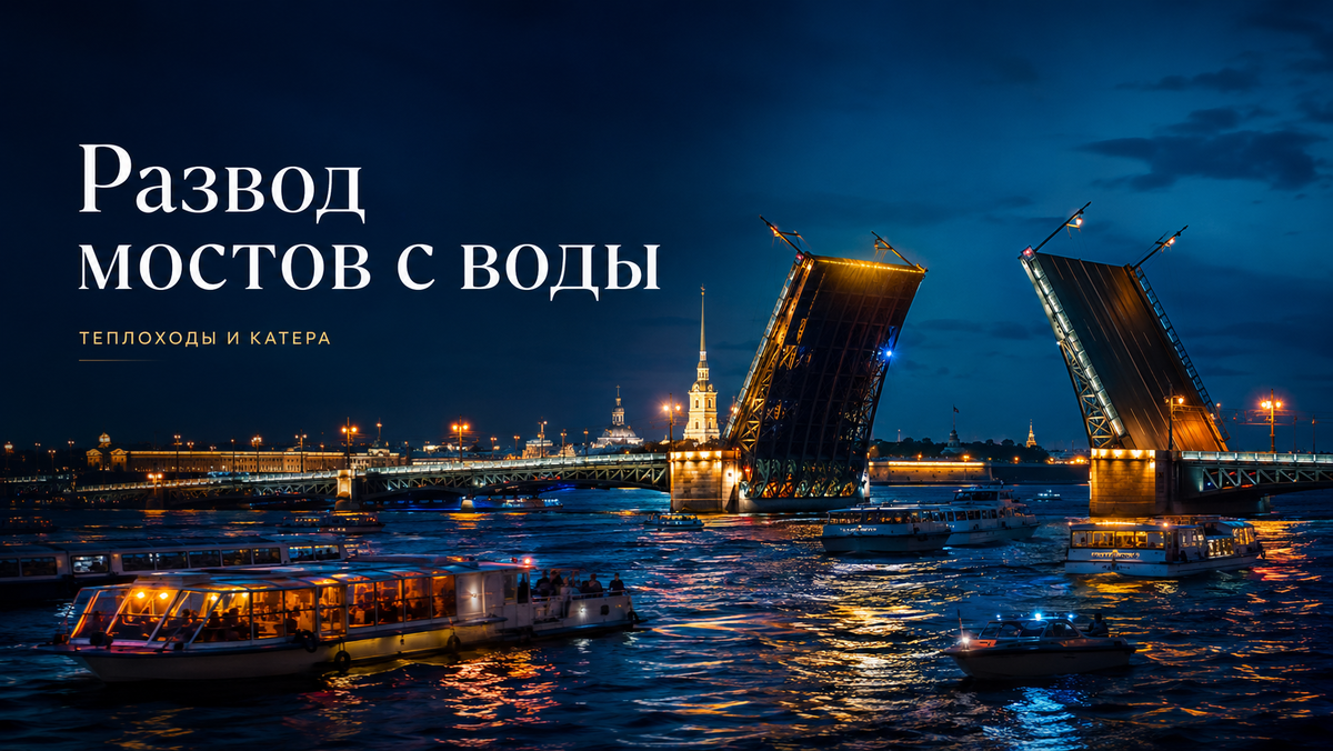 Обзор экскурсий на теплоходах и катерах 