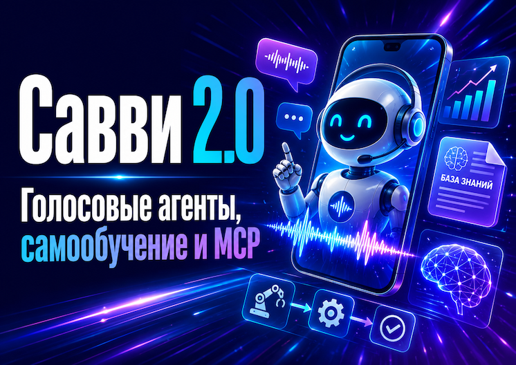 Савви 2.0: голосовые агенты, самообучение и MCP-сервер