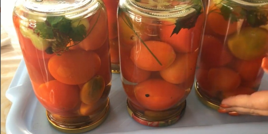 Маринованные помидоры без уксуса.
