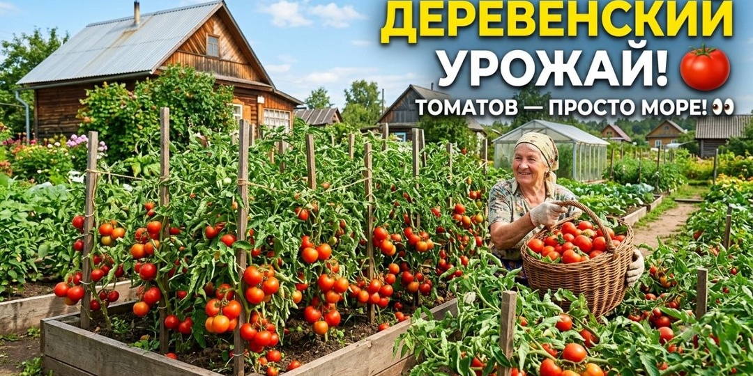 Соседи по даче выстроятся в очередь за рецептом: подкормите томаты этим «бабушкиным» средством, и урожай вырастет в 10 раз