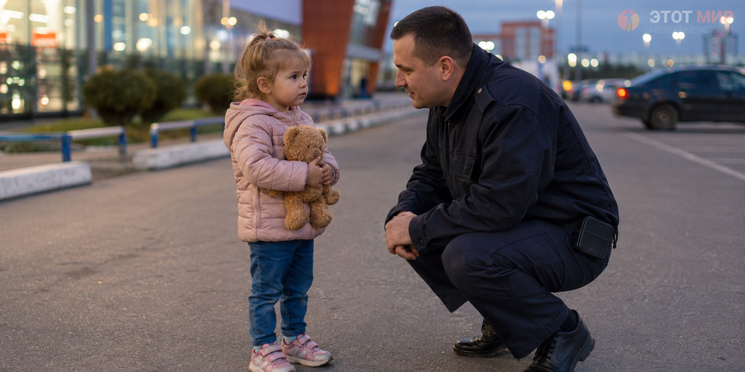 Полицейский обнаружил 3-летнюю девочку одну на парковке. Она сказала: «Мама меня больше не хочет»