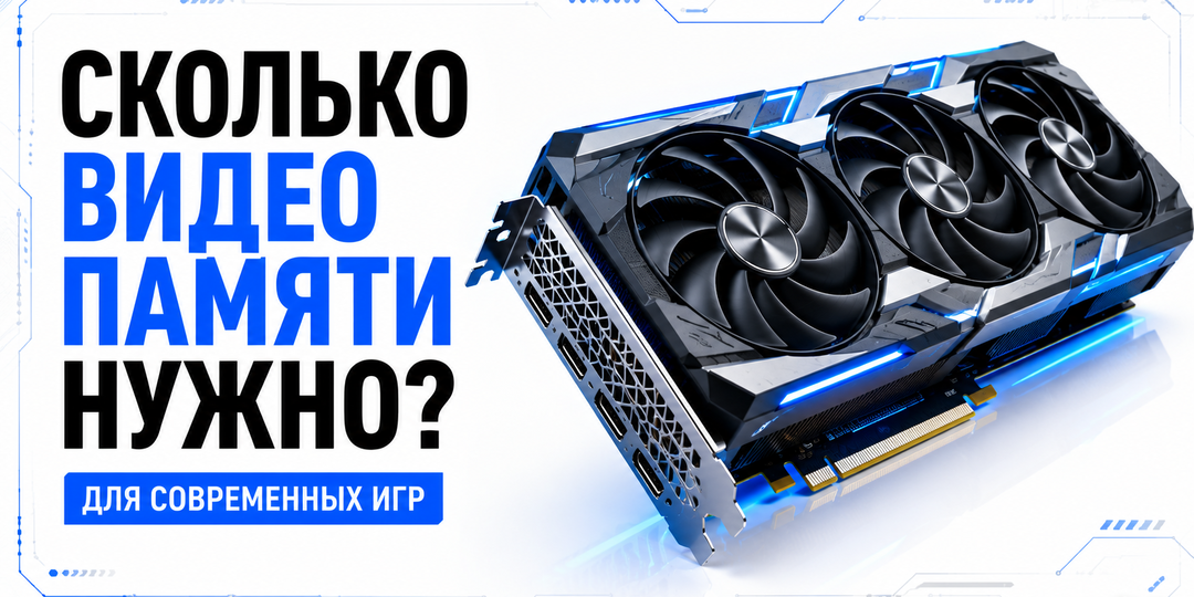 8, 12 или 16 GB? Сколько видеопамяти действительно нужно для современных игр в 2026 году
