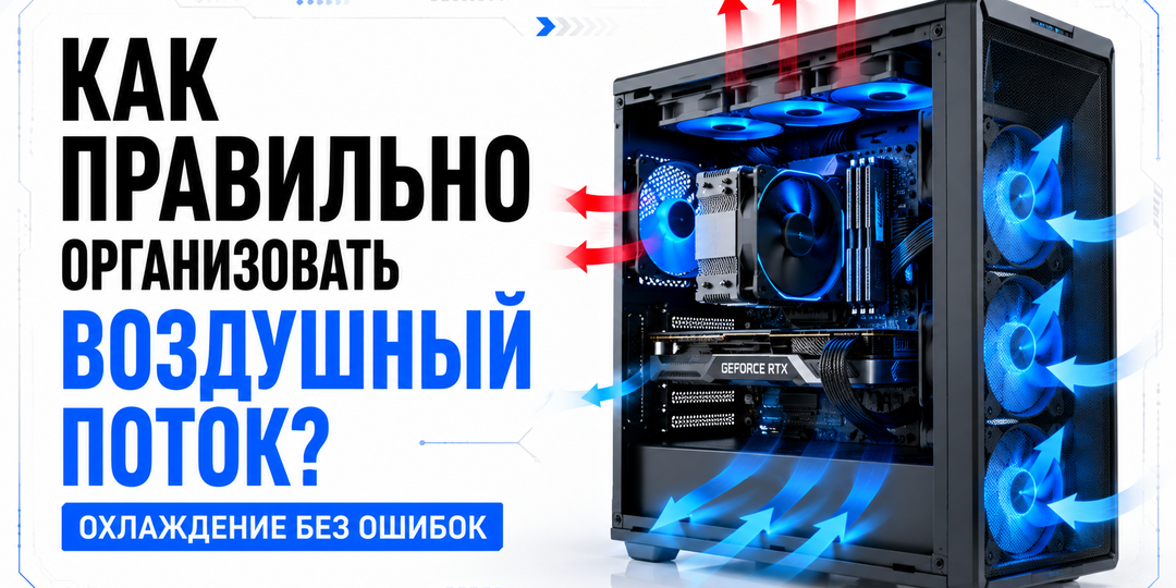 5 ошибок с вентиляторами, из-за которых процессор греется сильнее: как правильно организовать воздушный поток в корпусе
