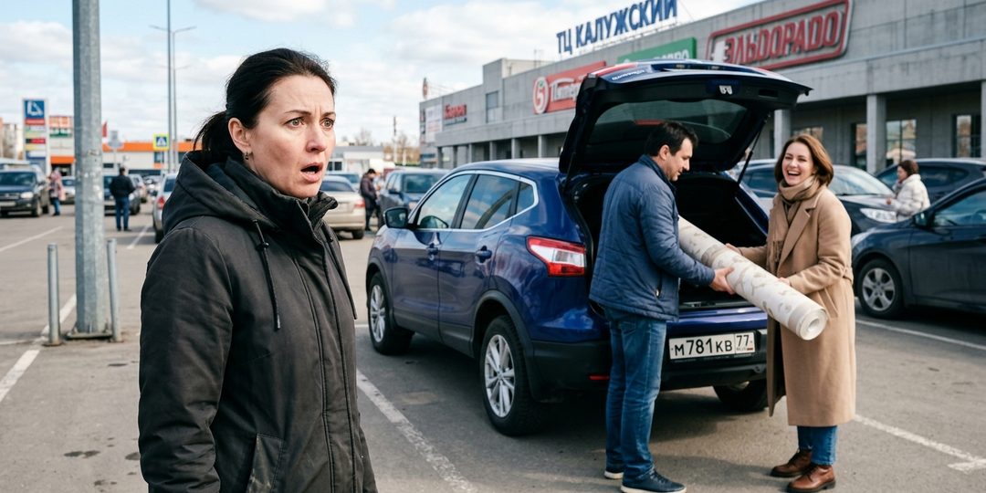 Муж «уехал в командировку», а я увидела его машину возле рынка
