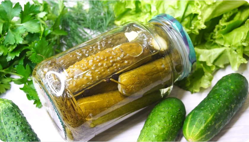 Огурцы на зиму без варки рассола (100% не помутнеют)