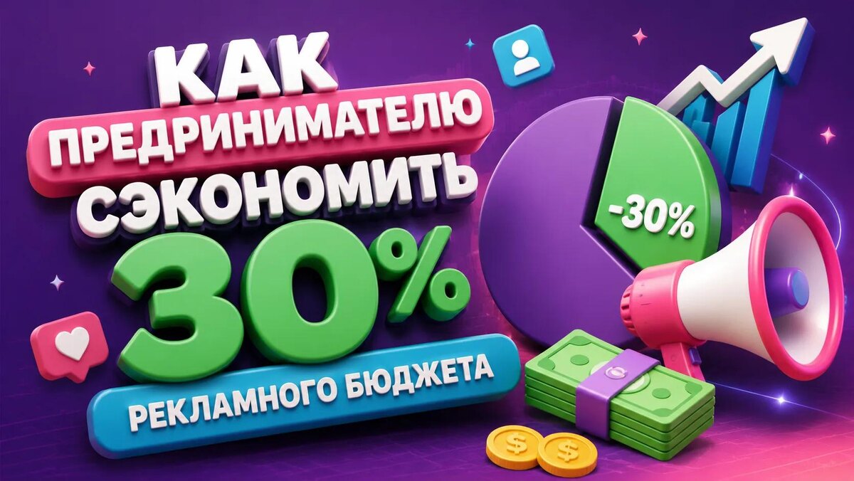 Как предпринимателю сэкономить 30% рекламного бюджета в современных реалиях