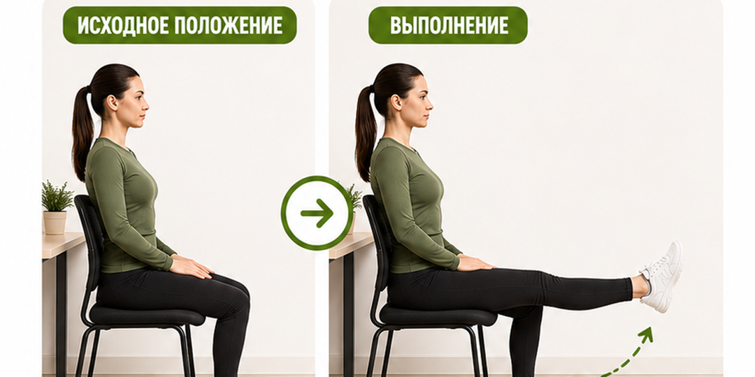 📺 Во время рекламы: 1 упражнение для коленей, которое поможет сохранить их подвижность