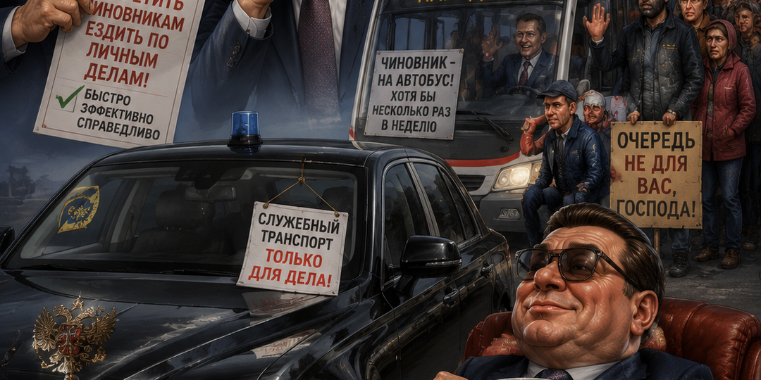 Инсайдер: «Новак за закрытыми дверями попросил Путина запретить чиновникам ездить на служебных машинах по личным делам»