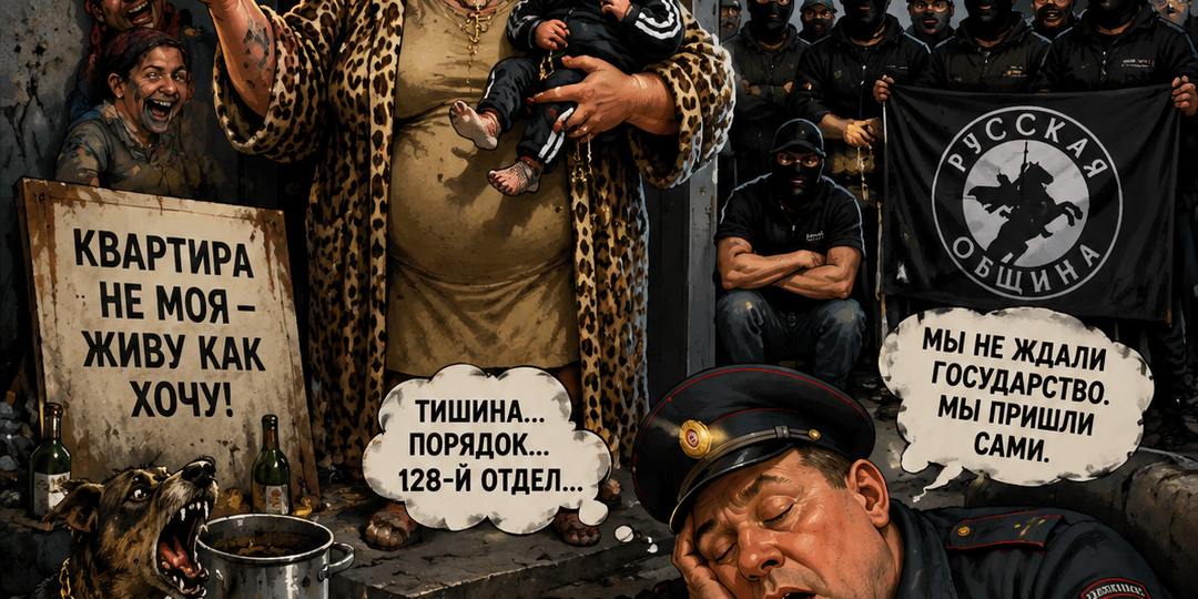 Полиция спала, пока цыгане гуляли: Русская Община навела порядок там, где закон побоялся появиться