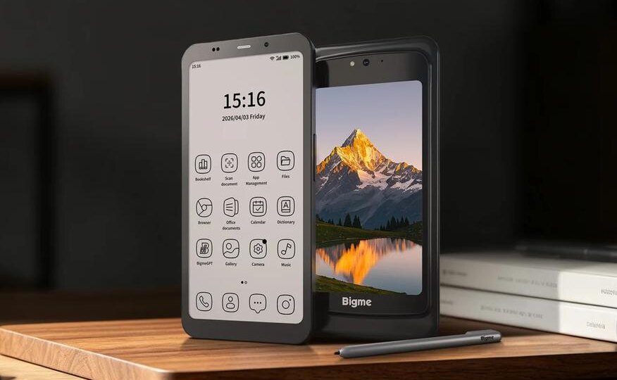 Китайцы взяли и возродили российский смартфон YotaPhone: всё о новом Bigme HiBreak Dual 2