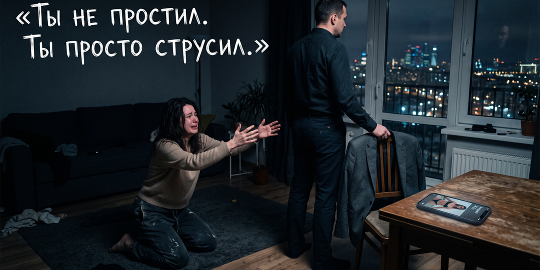 Простил измену жены? Ты просто боишься одиночества. Разбор психолога