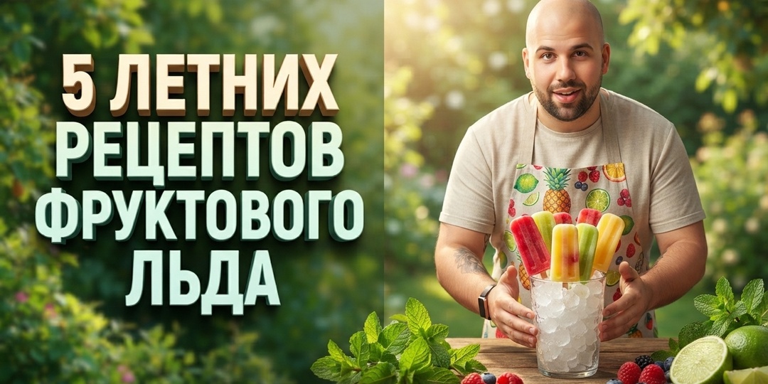 Пять ледяных шедевров: Как превратить летний зной в удовольствие. Секреты идеального фруктового льда от профессионала