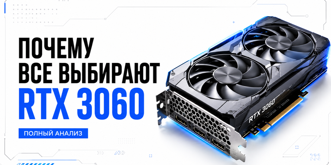 Самая популярная видеокарта в мире - всё ещё RTX 3060. Я проверил, почему её до сих пор не могут вытеснить