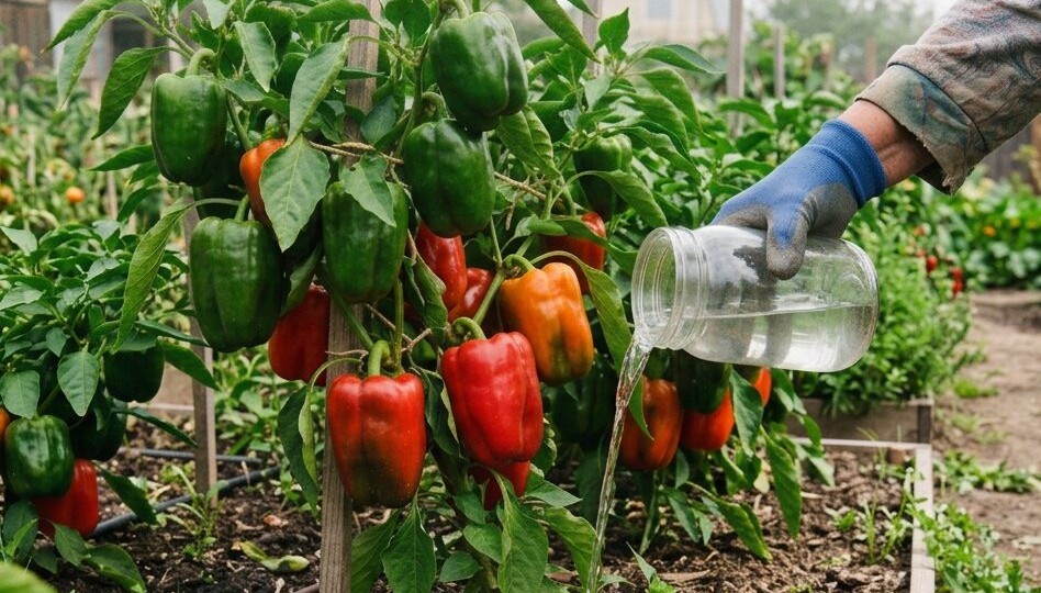 Сделайте это с перцем и баклажанами в июле!