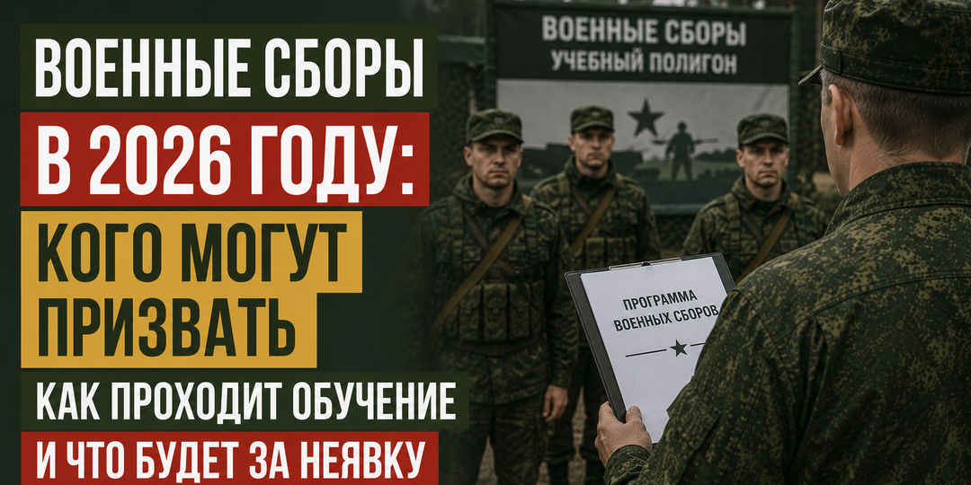 Военные сборы в 2026 году: кого могут призвать, как проходит обучение и что будет за неявку