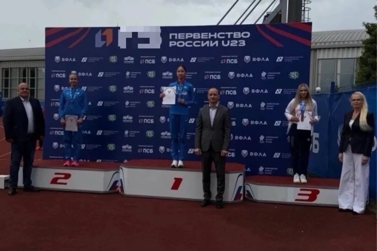    Удмуртская спортсменка выиграла первенство России по лёгкой атлетике