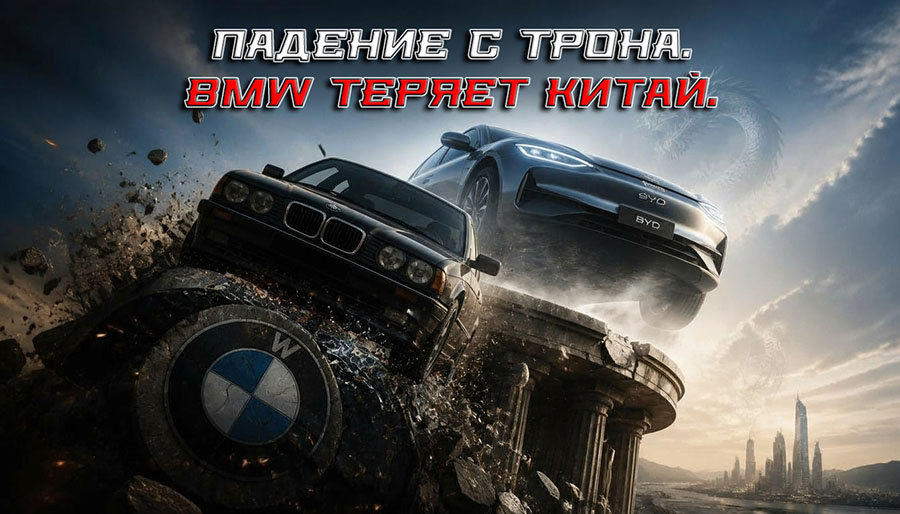    BMW терпит поражение на китайском авторынке.