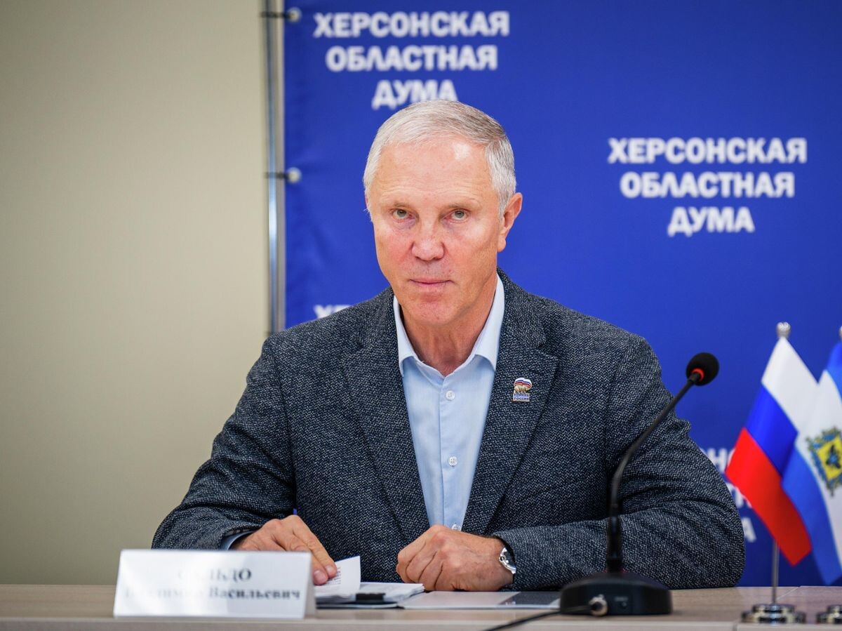    Губернатор Херсонской области Владимир Сальдо | © Фото : предоставлено пресс-службой губернатора Херсонской области