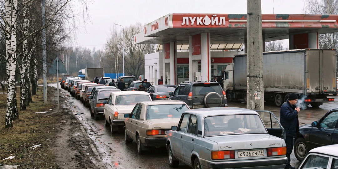 Очередь на заправку как причина: спасут ли проблемы с бензином от санкций за опоздание