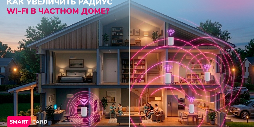 Как увеличить радиус Wi-fi в частном доме?