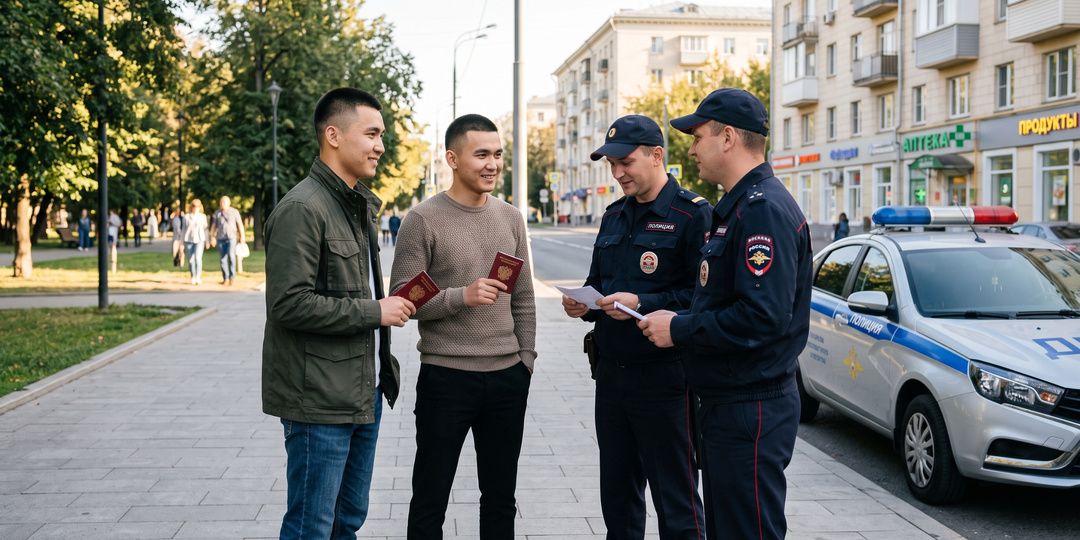 7 ошибок мигранта при проверке документов, из-за которых спокойная остановка превращается в задержание