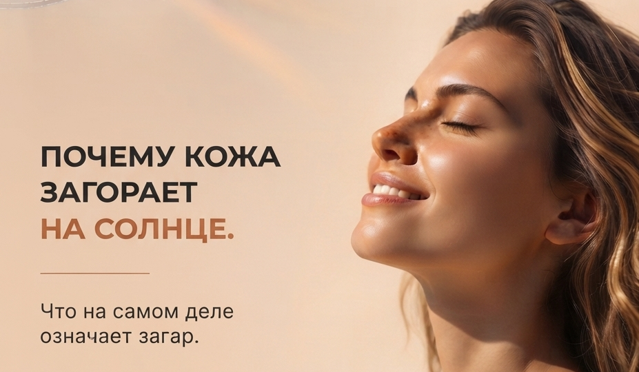 Почему кожа загорает на солнце? Что на самом деле означает загар (Наука о солнце ч.3)