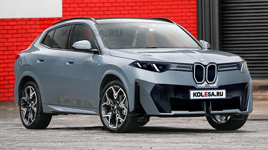   Рендер обновлённого BMW X2