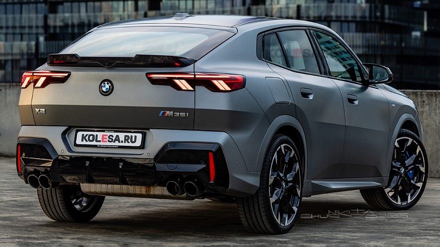    Рендер обновлённого BMW X2