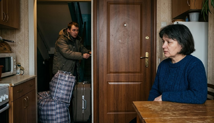 Брат мужа попросился пожить «буквально на пару дней», а через неделю привел невесту. Я выставила их вещи за дверь