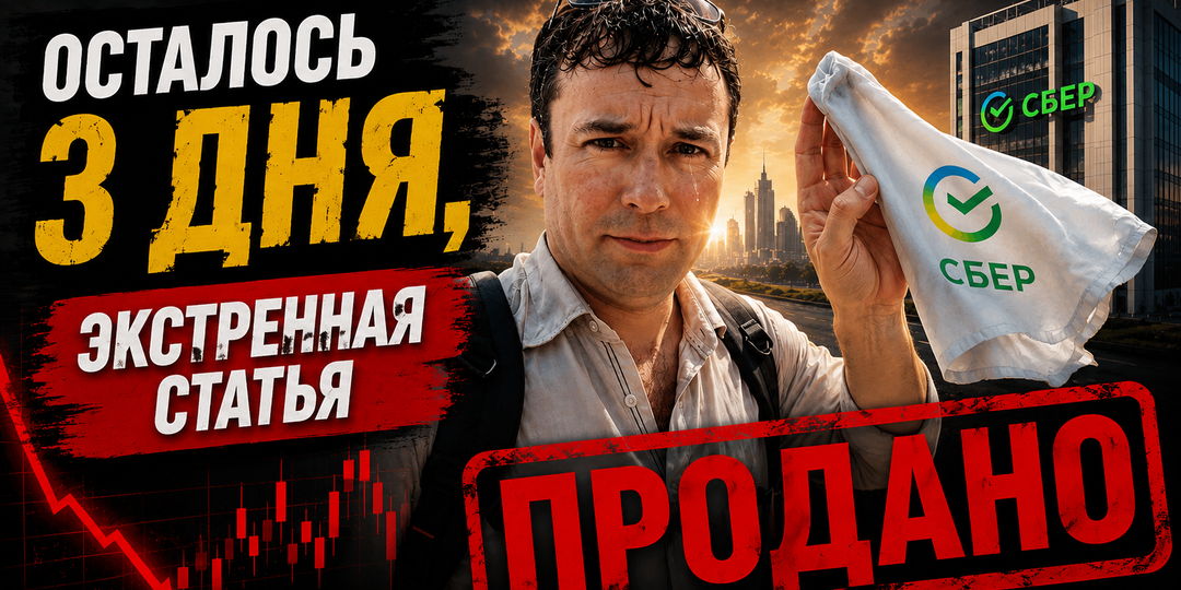Почему я продал Сбер перед дивидендами