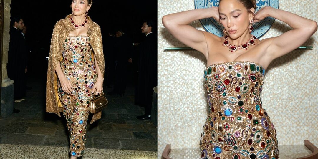 Дженнифер Лопес и платье из тысячи самоцветов: возвращение Alta Moda в Таормину