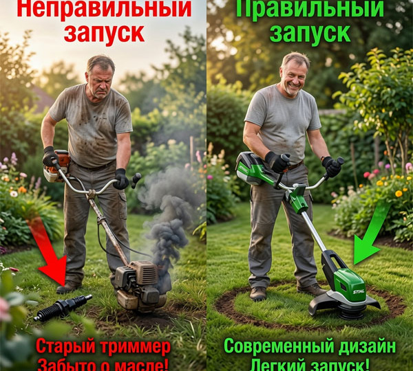 Как правильно заводить мотокосу пошаговая инструкция