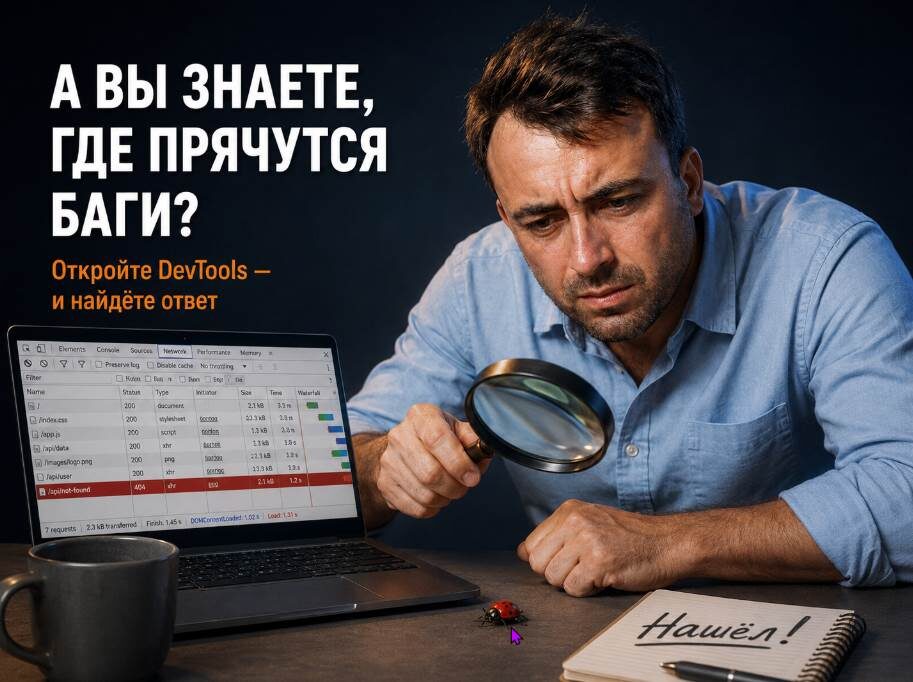 Как находить баги быстрее: что смотреть в DevTools и как читать запросы/ответы