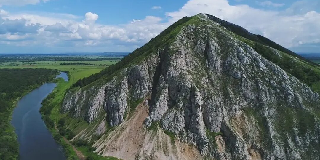 Гора, которая светится.