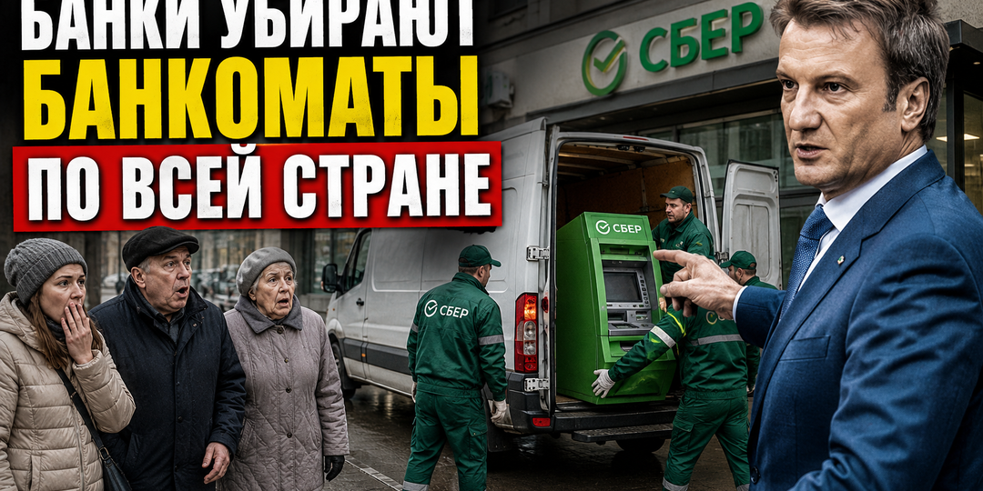 Банкоматы массово исчезают по всей России: где будем снимать наличные?