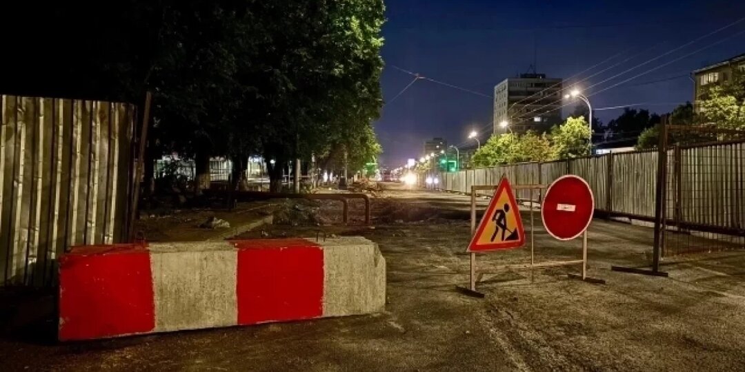 В Новосибирске отремонтировали 24 тыс. кв. метров дороги на Волочаевской