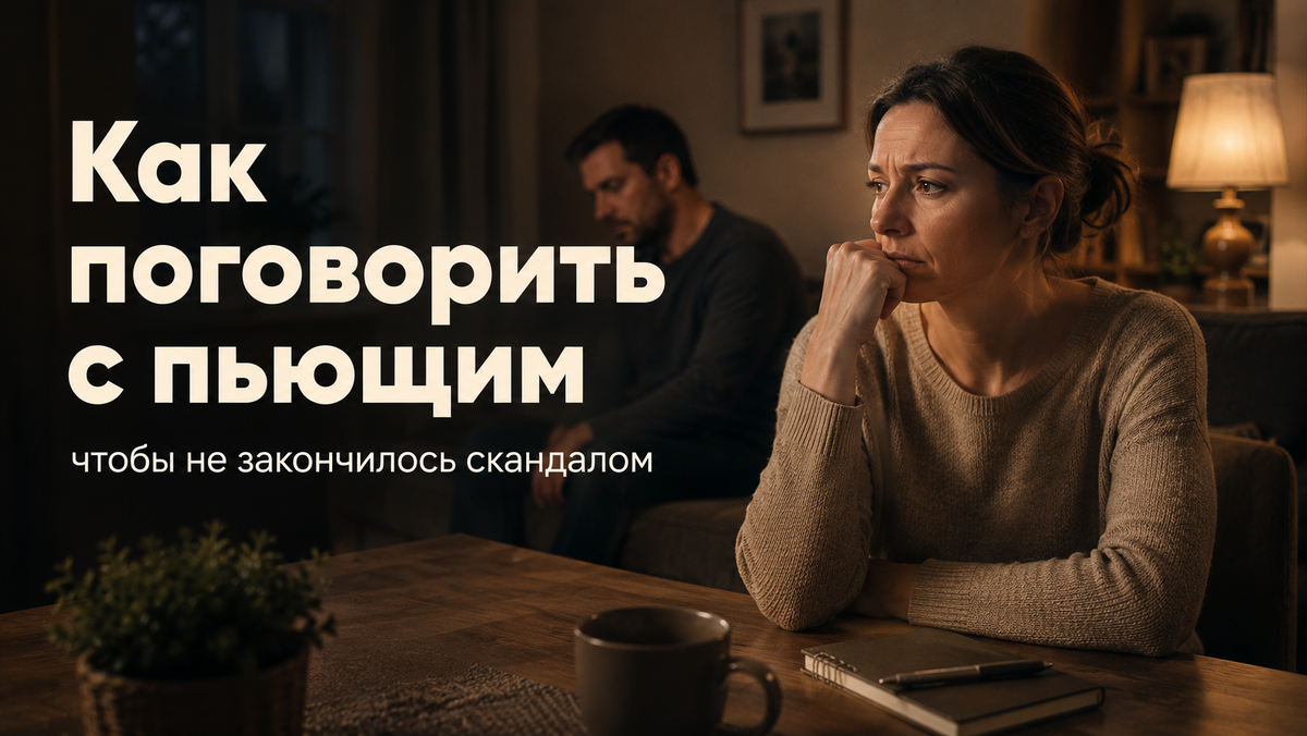 Разговор с пьющим человеком часто заканчивается конфликтом, если начинать его на эмоциях. Важно выбрать спокойный момент, отказаться от обвинений и заранее определить цель беседы
