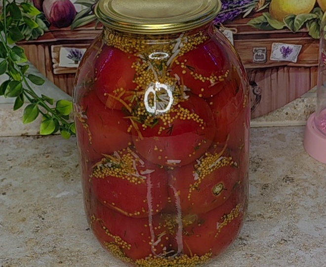Маринованные помидоры Маскарад