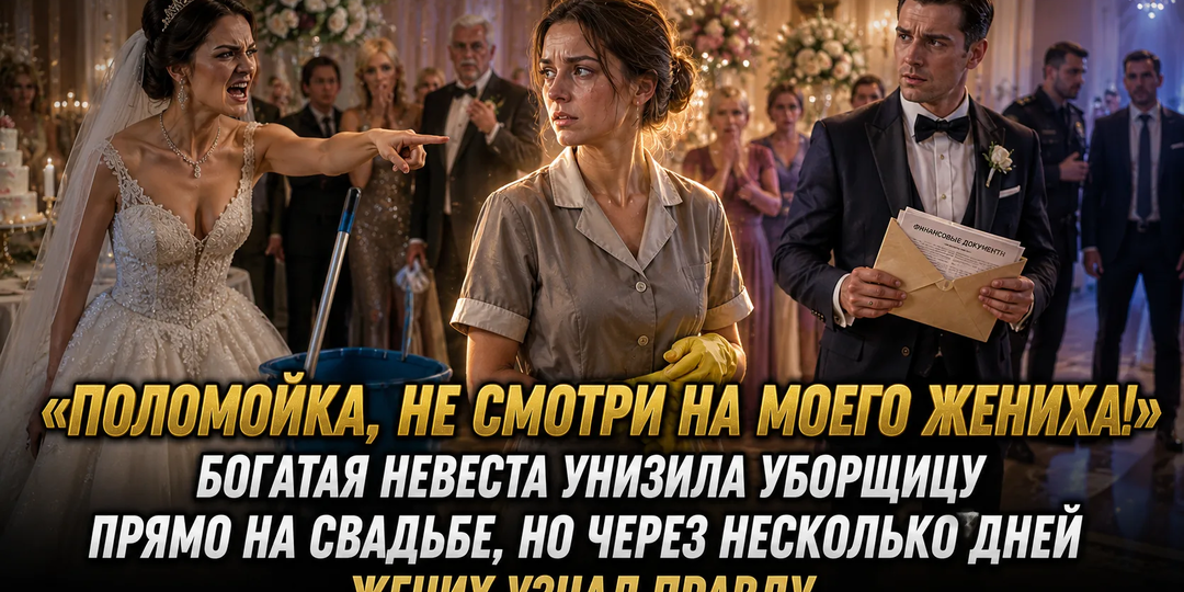 «Жалкая поломойка, даже не смотри на моего жениха»: миллионер узнал, что его судьбу изменила скромная уборщица