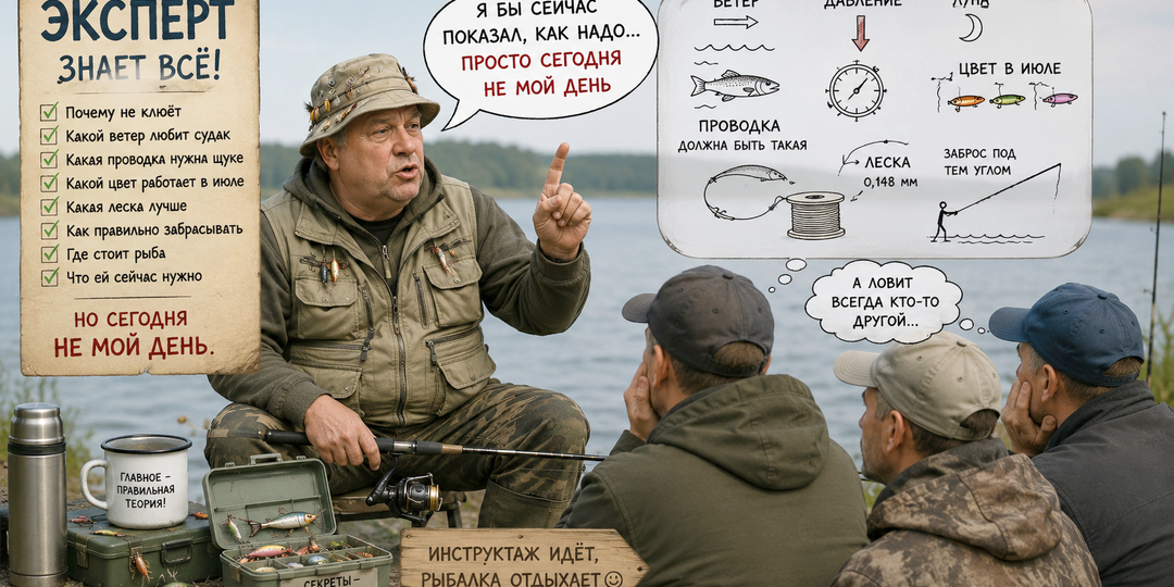 10 типов рыбаков, которых хоть раз встречал каждый