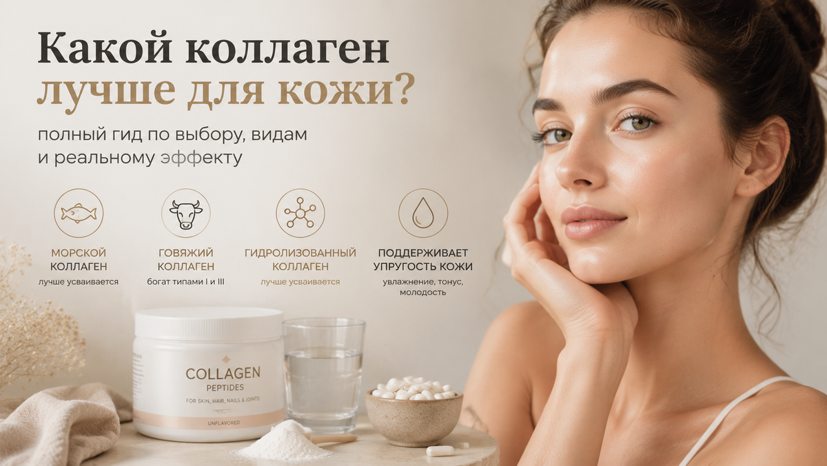 Какой коллаген лучше для кожи