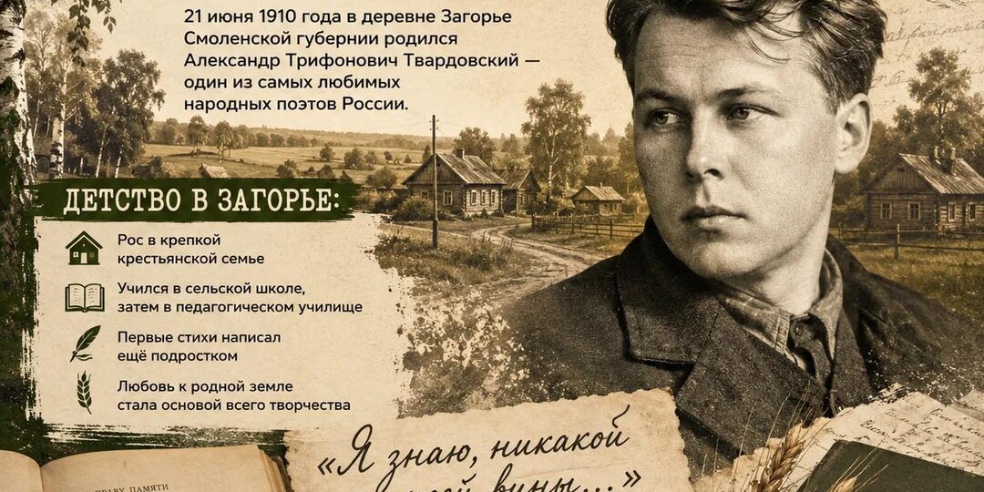 Александр Твардовский: поэт, которого читала вся страна