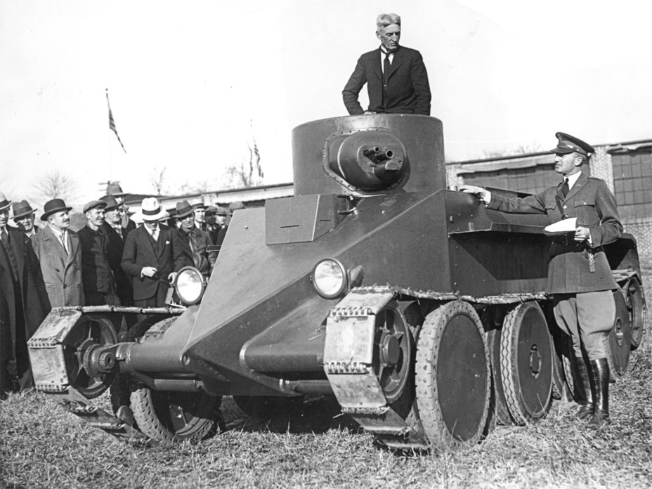 Танк американца Джона Кристи М1931