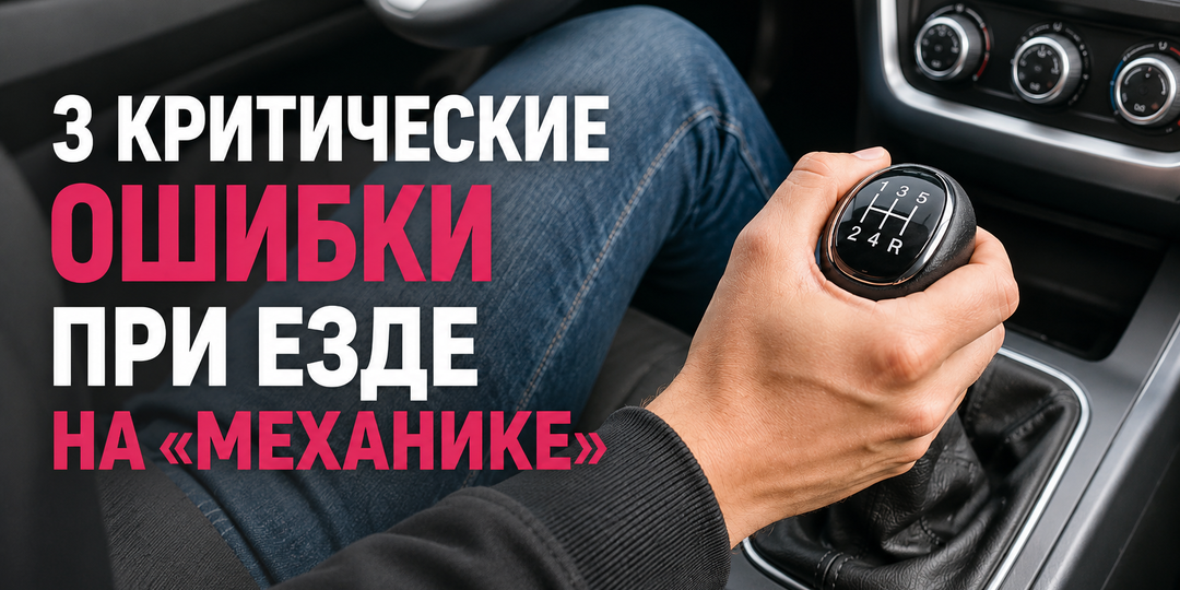 Механическая коробка этого не любит: 3 привычки, от которых лучше отказаться