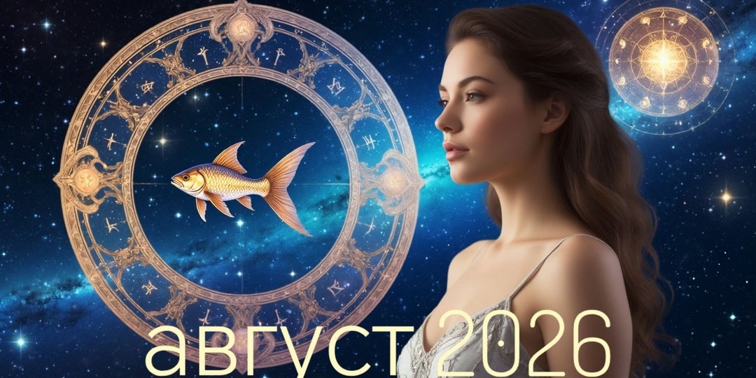 Женщина-Рыбы, подробный гороскоп на август 2026: почему пора отдыхать, заботиться о себе и не сбегать в романтику от быта