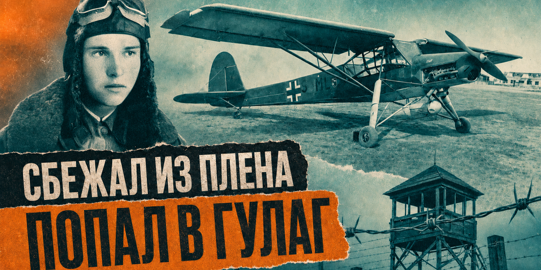 Угнал немецкий самолёт «Шторх» и прилетел к своим, но стал предателем Родины и отправлен в ГУЛАГ