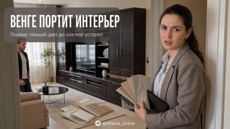    Размышления о цвете венге в интерьере и его негативное влияние на квартиры. site-admin