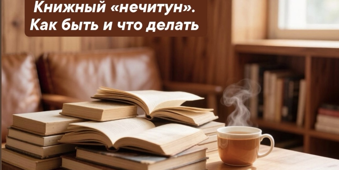 Книжный ступор: Инструкция по экстренному выводу себя из «нечитуна»